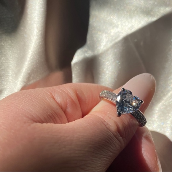 Heart Shape Ring - Women’s Ring - Picture 2 of 3